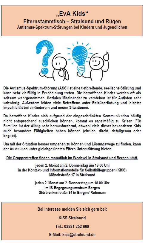 Plakat_EvA Kids_Stralsund und Bergen